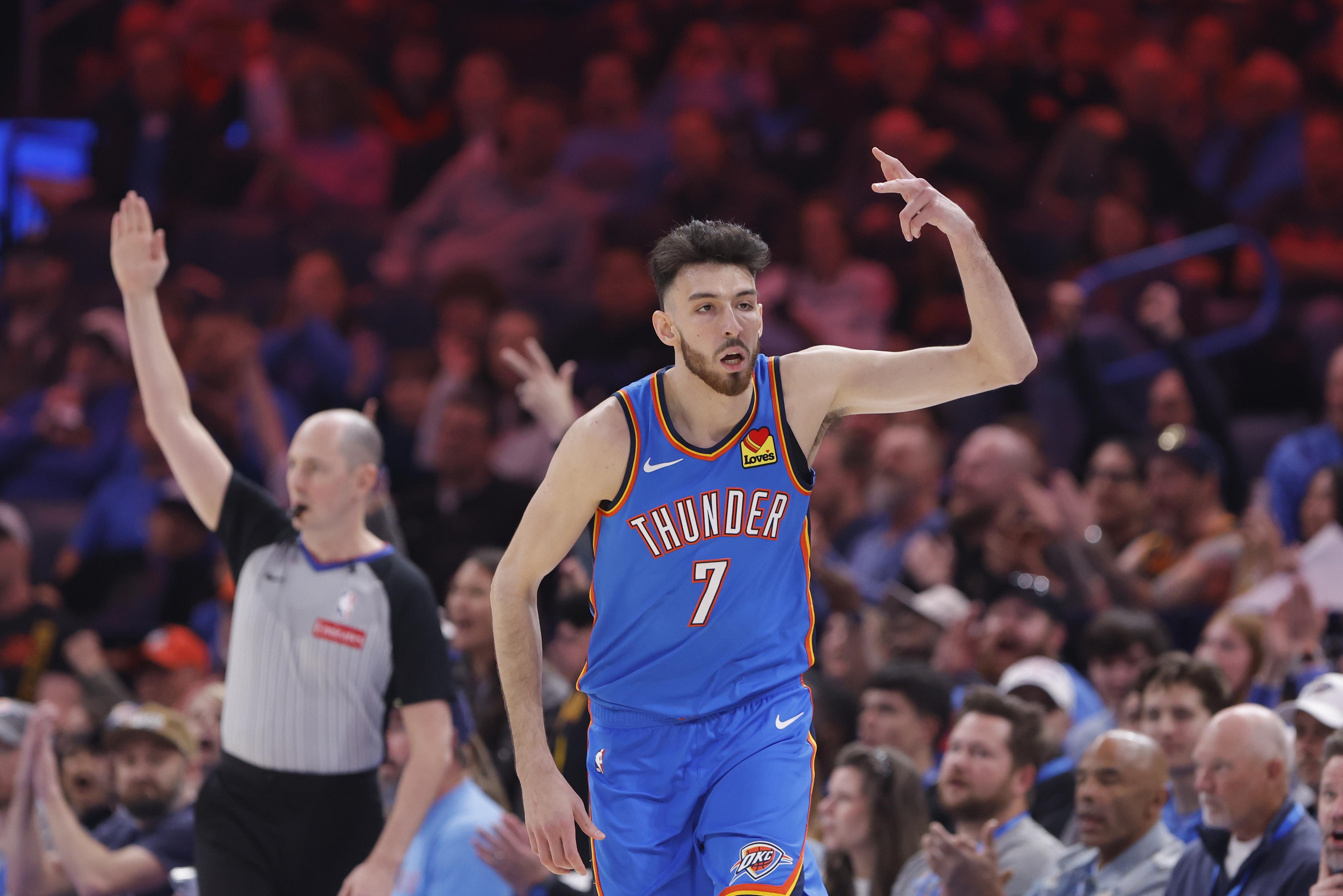 天王山！雷霆vs步行者G5伤病：沃克、托皮奇等缺席，切特将正常出战