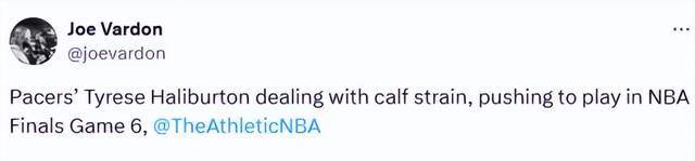 哈利伤情确定：小腿拉伤！专家：强行出战危险更大！