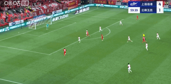 开云官网-中超战报:刘若钒两射一传,上海海港4-2云南玉昆
