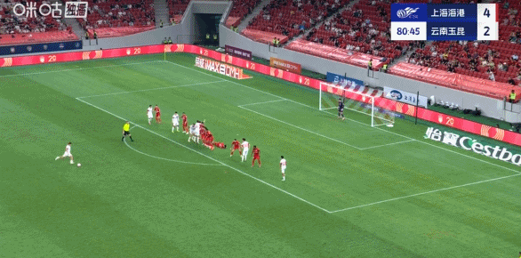 开云官网-中超战报:刘若钒两射一传,上海海港4-2云南玉昆