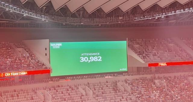 开云娱乐-关注度高！30982名观众现场观看中国U22男足与北马一战