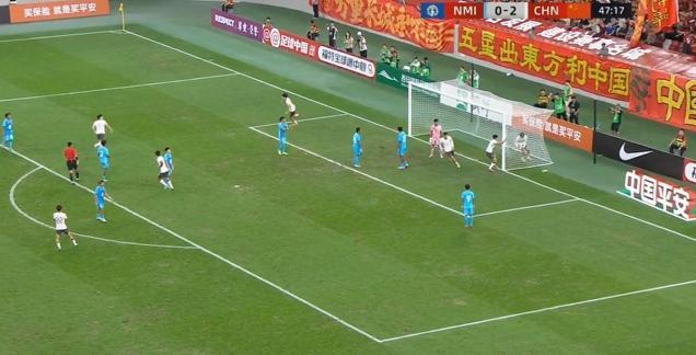 开云-2分钟2球！王钰栋传中朱鹏宇头球破门，U22国足3-0领先！