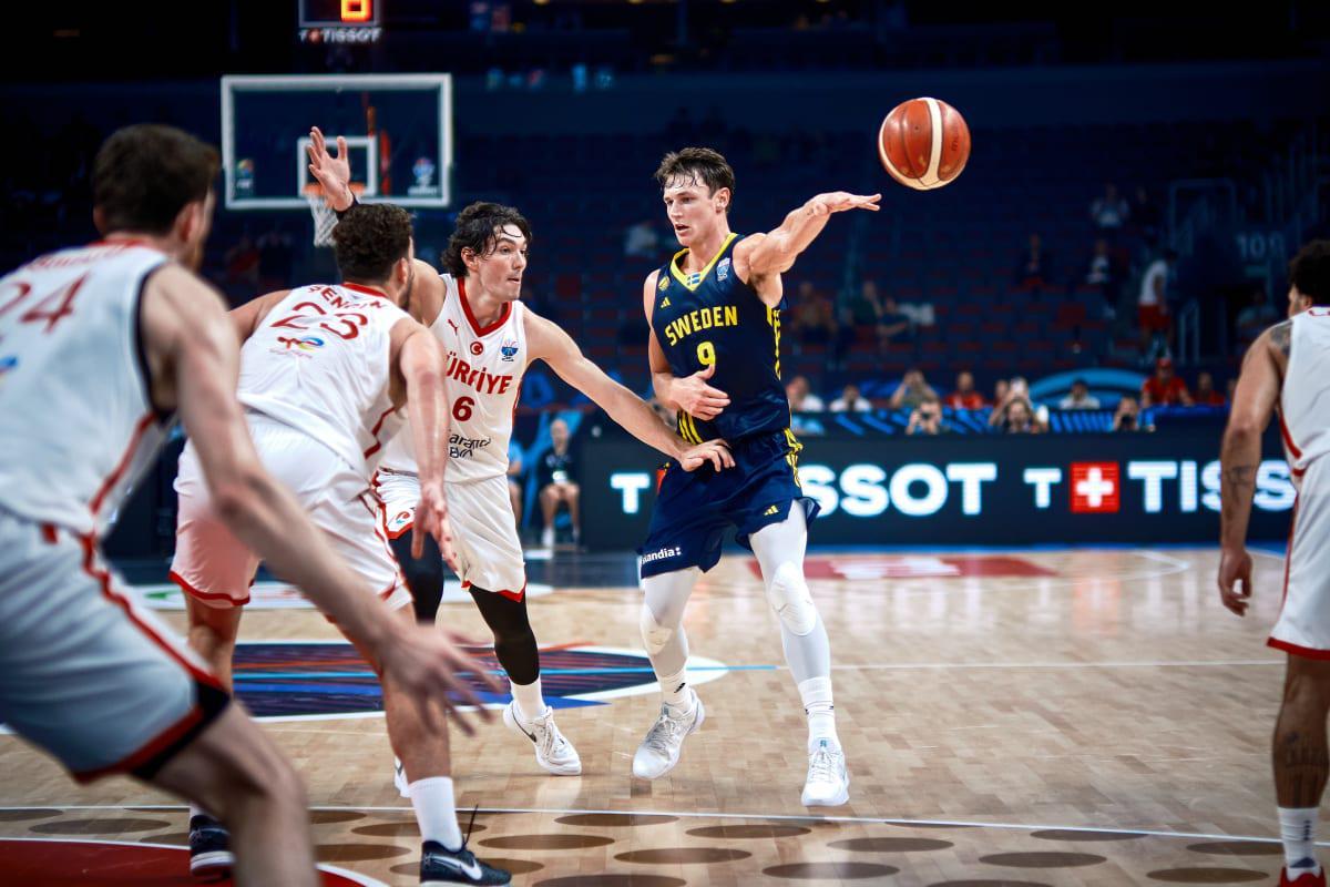 开云入口-欧锦赛期间表现稳定！热火后场新星已经是瑞典队的核心人物了？