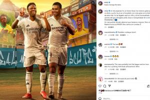 开云娱乐-这情商…维尼修斯输球后立即发进球纪录，社媒被皇马球迷冲烂