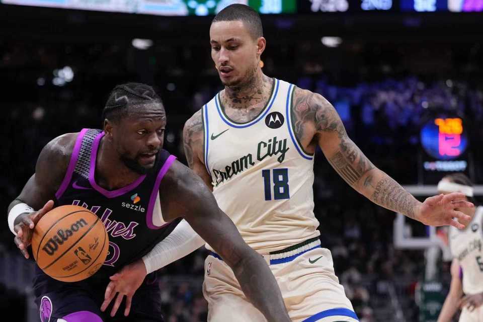 开云官网-华子伤停森林狼33分大胜双杀雄鹿 字母哥25+8+5兰德尔29+8+6