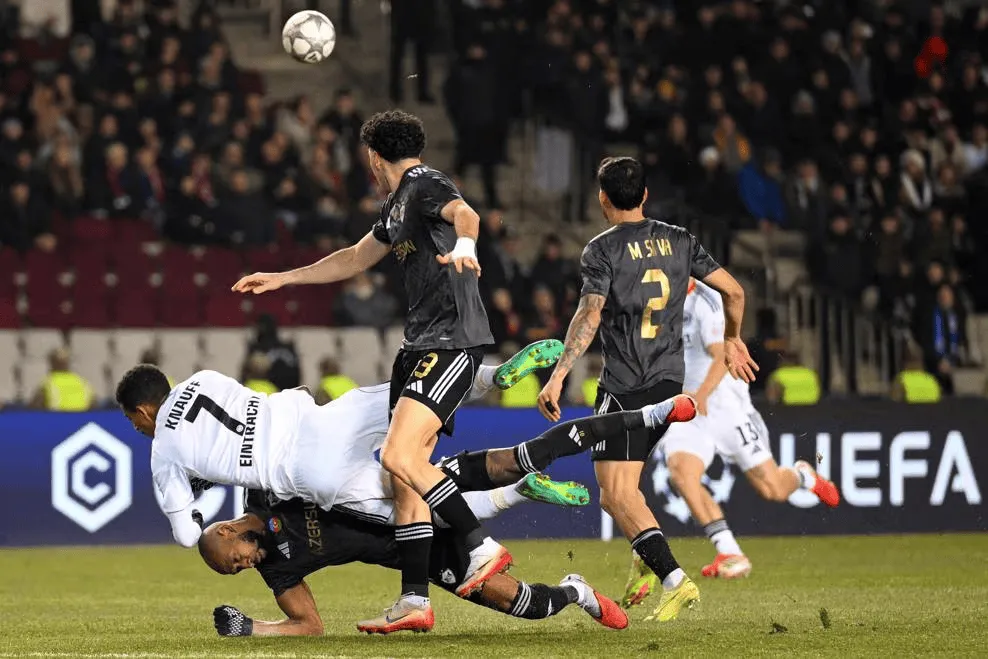 开云娱乐-首轮后再未取胜，法兰克福队史首次连续6场欧战不胜